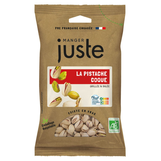 PISTACHES GRILLEES SALEES BIO PISTACHES GRILLEES SALEES BIO