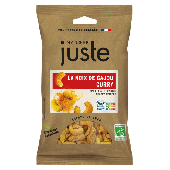 NOIX DE CAJOU CURRY BIO NOIX DE CAJOU CURRY BIO