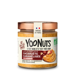 PATE A TARTINER CACAHUETE CARAMELISEE 200G BIO