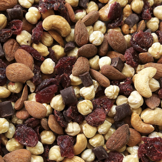 MELANGE NOIX, CRANBERRIES, CHOCOLAT BIO
