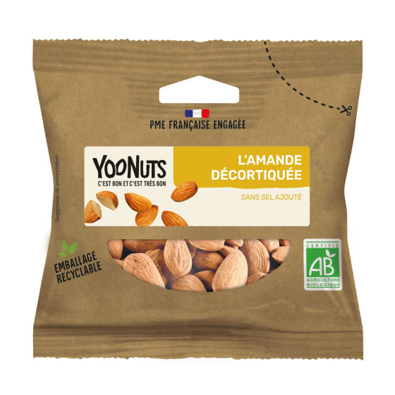 AMANDES DECORTIQUEES BIO